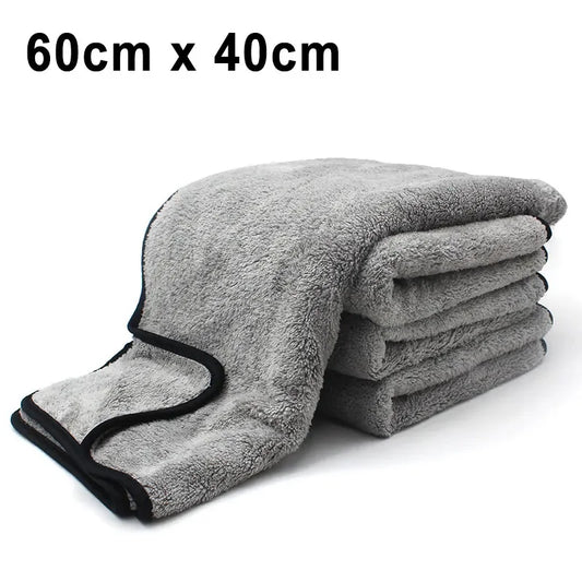 SEAMETAL 50x120 cm Ultra-Soft Microfiber Car Cleaning Towel - Upgraded Super Absorbent Scratch-Free Drying Cloth